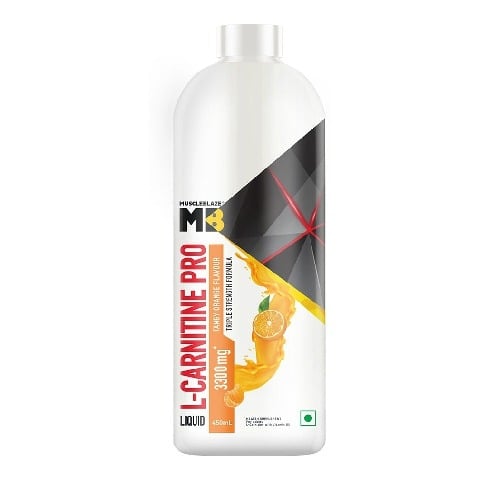 2 - MuscleBlaze Liquid Carnitine PRO - Triple Strength Formula (Old MRP), 450 ml Tangy Orange