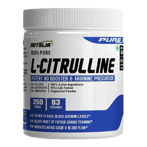 1 - NutriJa L-Citrulline,  0.55 lb  Unflavoured 