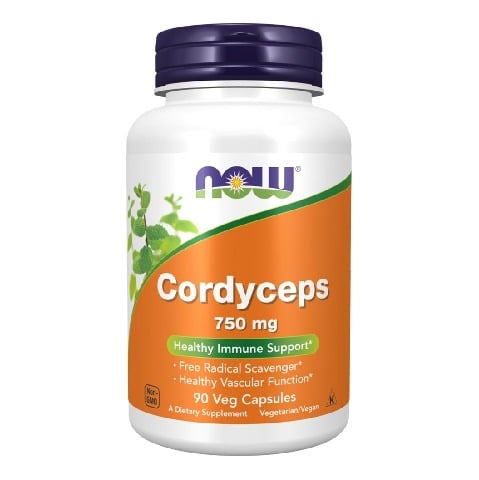 1 - Now Cordyceps (750 mg), 90 veggie capsule(s)