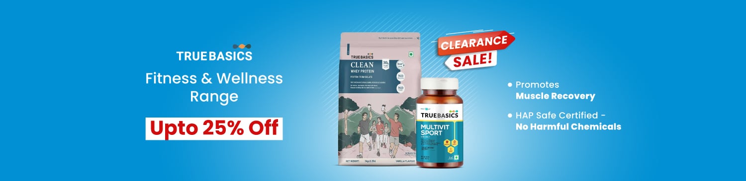TrueBaiscs Stock Clearanace Deal | Upto 25% Off