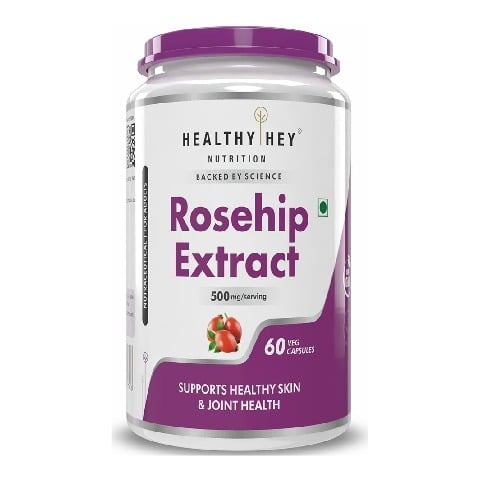 1 - HealthyHey Nutrition Rosehip Extract, 60 veggie capsule(s)