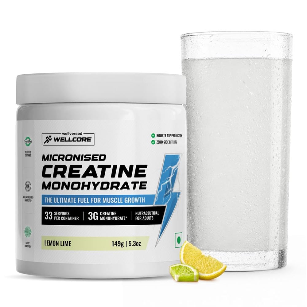 Wellcore Micronised Monohydrate Creatine, Lemon Lime 149 g-picture-25