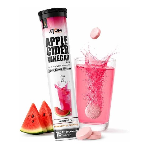 1 - AS-IT-IS Nutrition Apple Cider Vinegar Effervescent, 15 tablet(s) Watermelon