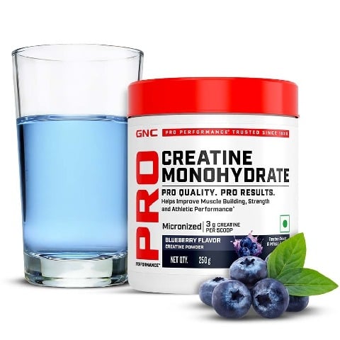 1 - GNC Pro Performance Pure Micronized Creatine Monohydrate,  Blueberry  0.55 lb 
