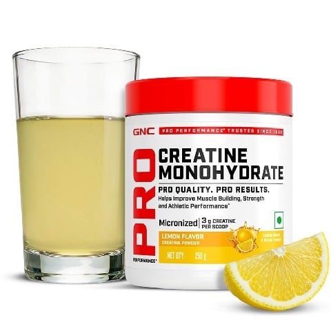 1 - GNC Pro Performance Pure Micronized Creatine Monohydrate, Lemon 0.55 lb