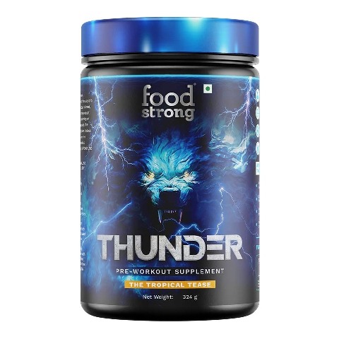12 - Foodstrong Thunder Pre-Workout Supplement, 0.71 lb The Tropical Tease