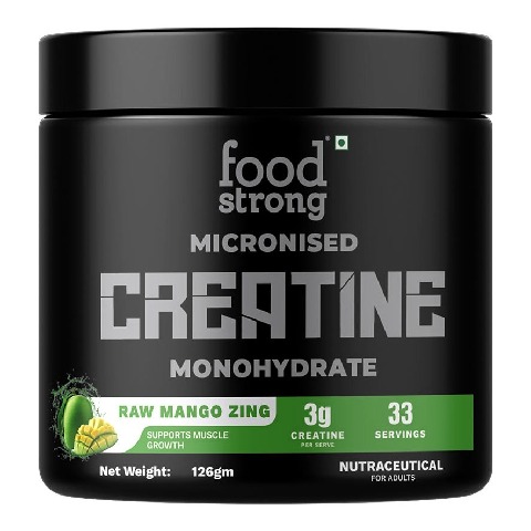 20 - Foodstrong Micronised Creatine Monohydrate, Raw Mango Zing 0.27 lb