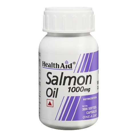 7 - HealthAid Salmon Oil (1000 mg),  30 softgels 