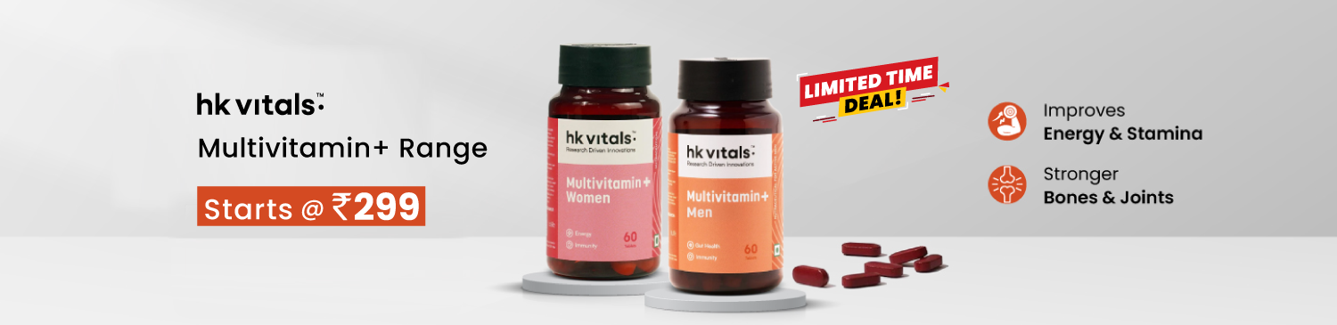 HK Vitals Multivitamin Plus Range | Starts @ Rs. 299