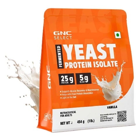 1 - GNC Select Fermented Yeast Protein Isolate, 1 lb Vanilla