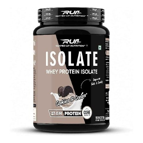 1 - Ripped Up Nutrition Whey Protein Isolate, 2 lb Cookies & Cream