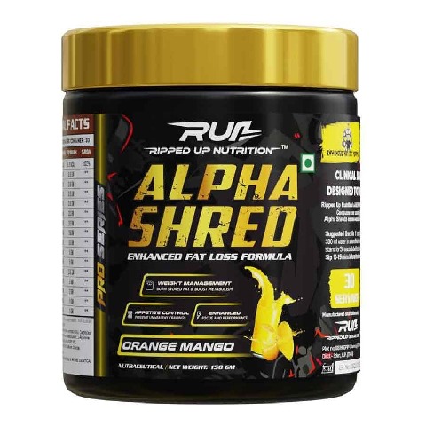 1 - Ripped Up Nutrition Pro Series Alpha Shred, 0.33 lb Orange Mango