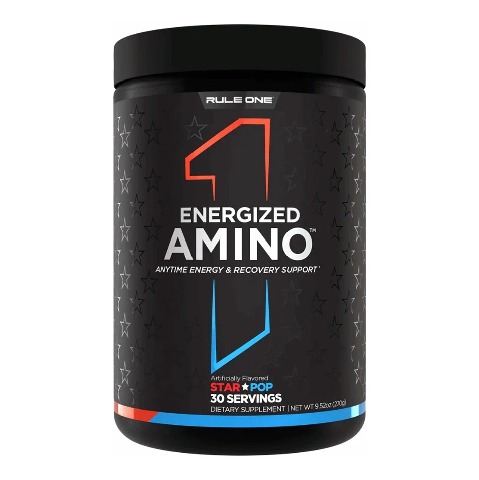 1 - Rule One Energized Amino, 0.59 lb 30 Servings Star Pop