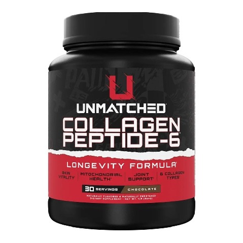 1 - Unmatched Collagen Peptide-6, 454 g Chocolate