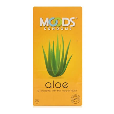 Moods Aloe Condoms,  Aloe  12 Piece(s)/Pack 