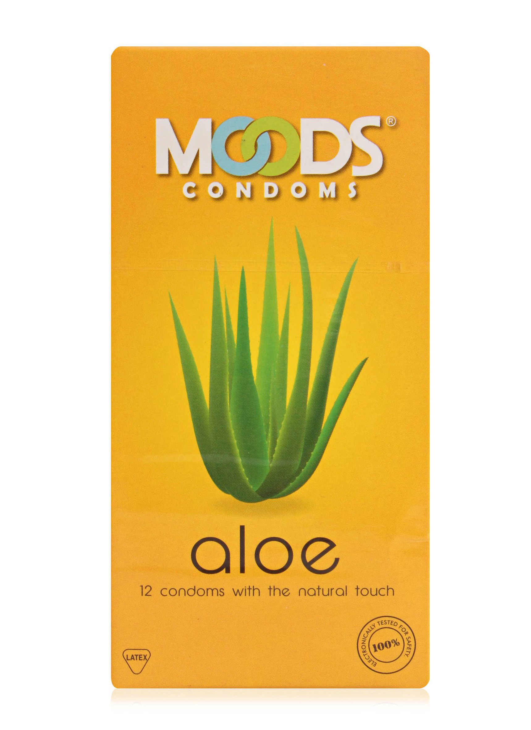 Moods Aloe Condoms,  Aloe  12 Piece(s)/Pack 