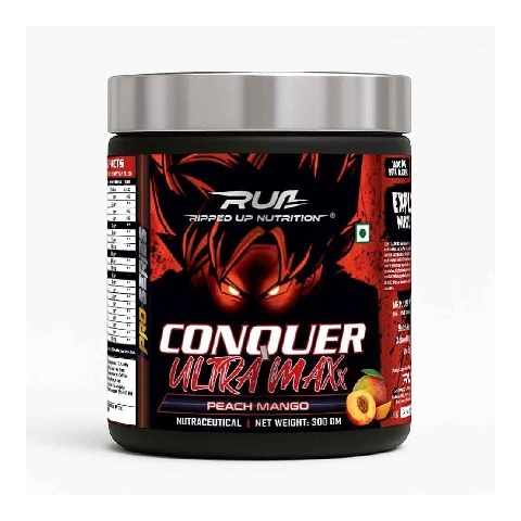 1 - Ripped Up Nutrition Conquer Ultra Maxx, 0.66 lb Peach Mango