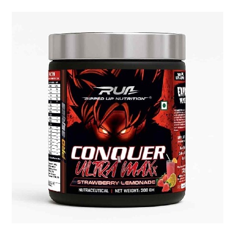 Ripped Up Nutrition Conquer Ultra Maxx, 0.66 lb Strawberry Lemonadess