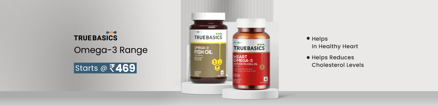 TB Omega-3 & Fish Oil Range | Starts @ Rs. 469