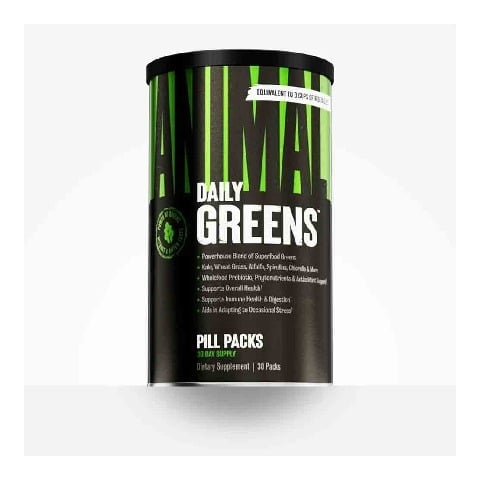 1 - Universal Nutrition Animal Greens Pill Packs, 30 Piece(s)/Pack
