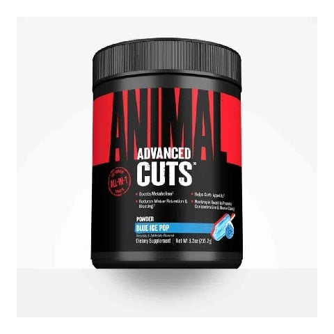 1 - Universal Nutrition Animal Advanced Cuts, 0.52 g Blue Ice Pop