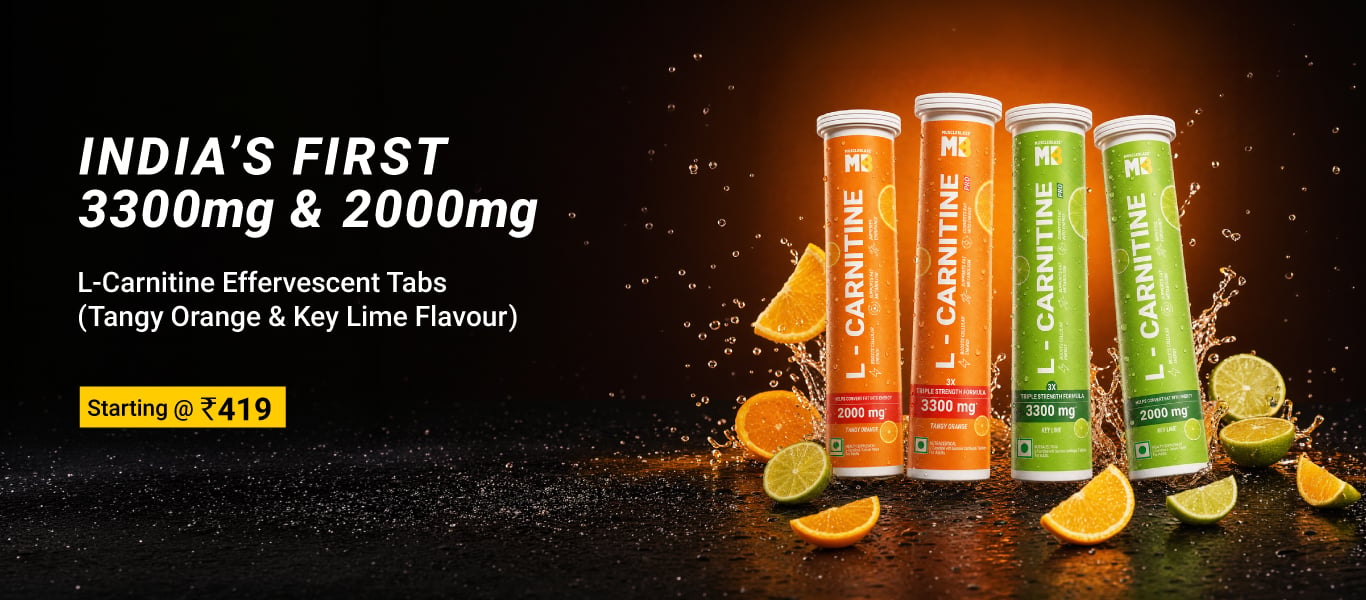 L-Carnitine Effervescent Tabs - Starting @ Rs. 419