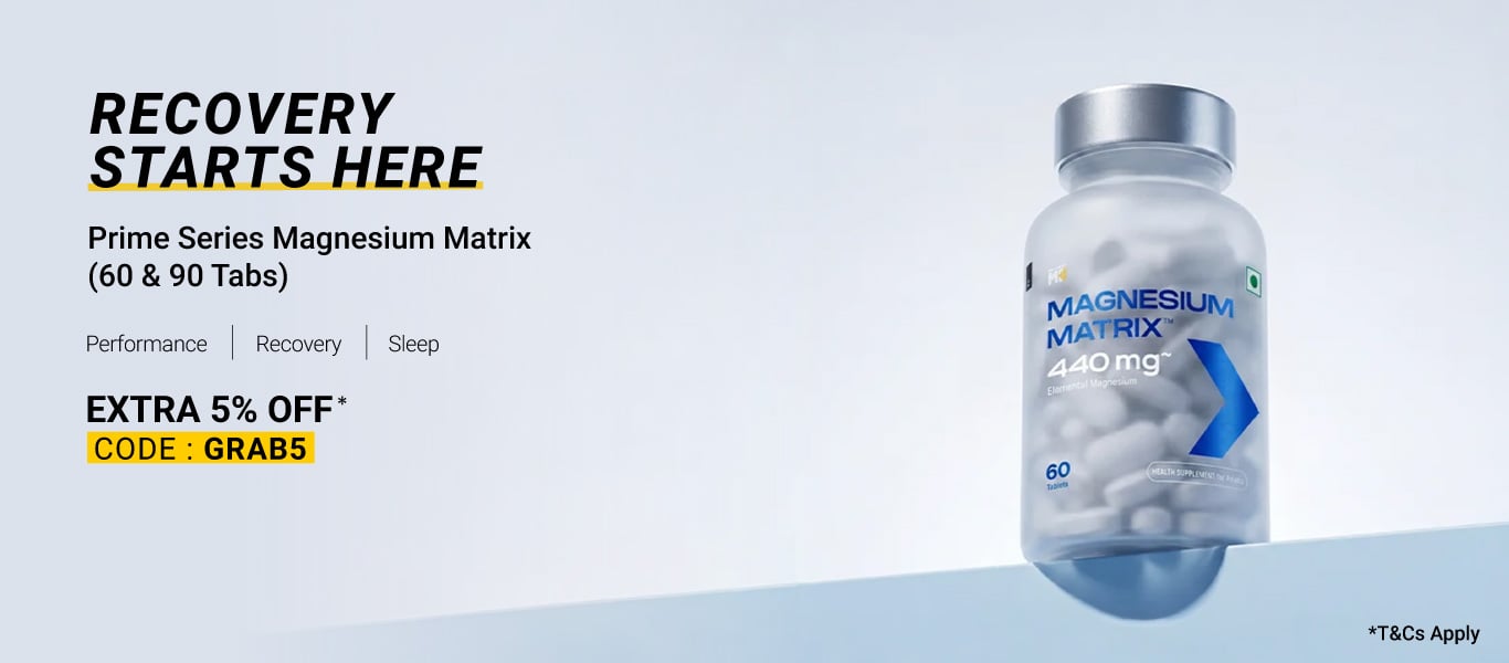 Prime Series Magnesium Matrix(60 & 90 Tabs) - Extra 5% Off, Code: GRAB5