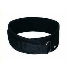 Iso Solid Weight Lifting Belt, Black Large