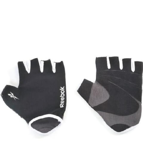 Reebok Elements Fitness Gloves (pair),  Black/White  Large/Extra Large 