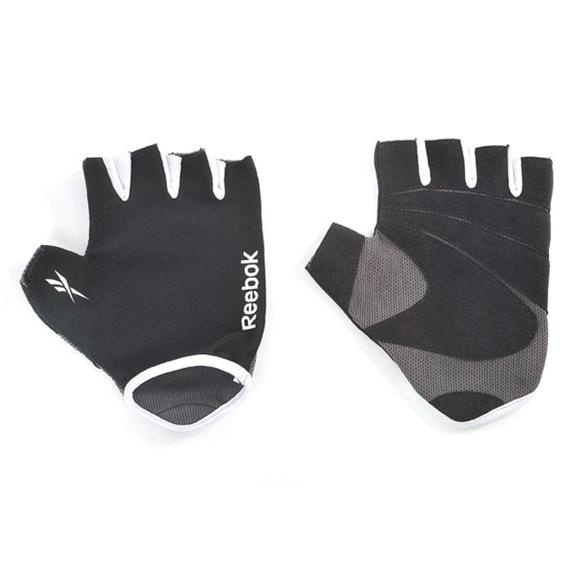 Reebok Elements Fitness Gloves (pair),  Black/White  Large/Extra Large 