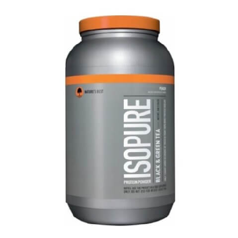 Nature's Best Isopure Black & Green Tea,  3 lb  Peach 