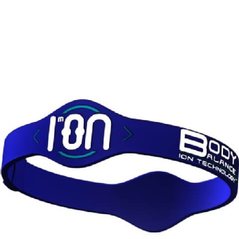 Body Balance ION Technology Wristbands,  Blue  Medium 