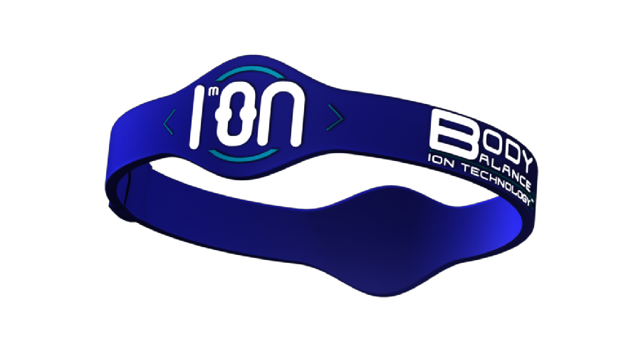 Body Balance ION Technology Wristbands,  Blue  Medium 