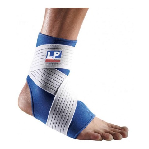 5 - LP Support Ankle Support with Strap (728),  Blue  Medium 