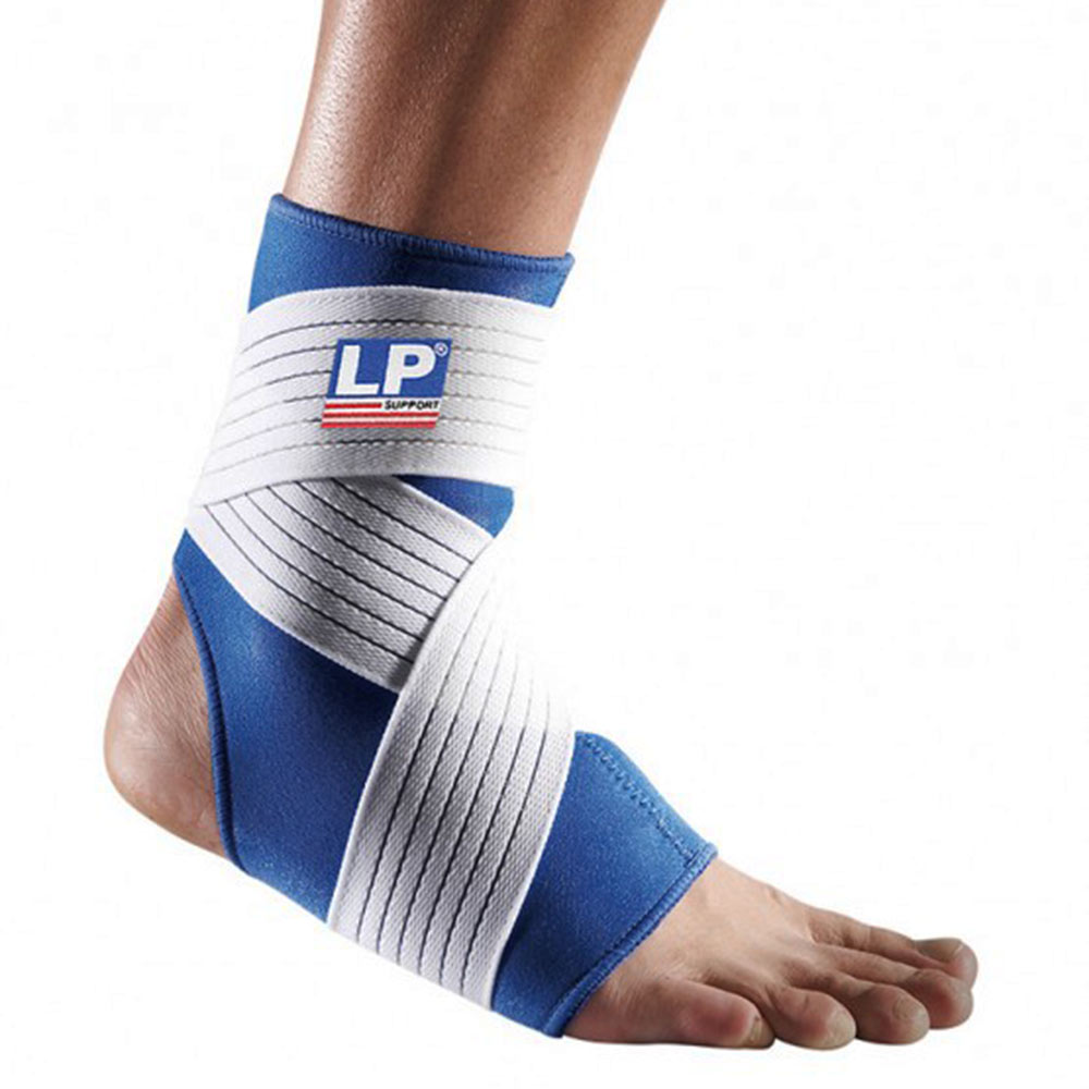 5 - LP Support Ankle Support with Strap (728),  Blue  Medium 