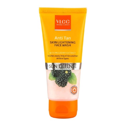 VLCC Anti Tan Skin Lightening Face Wash,  50 g  Sun Defense 