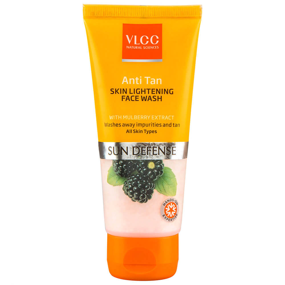 VLCC Anti Tan Skin Lightening Face Wash,  50 g  Sun Defense 