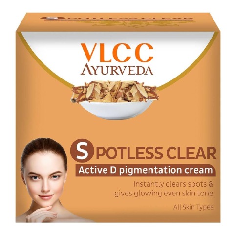 VLCC Ayurveda Spotless Clear D Pigmentation cream,  50 g  All Skin Type 