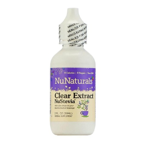 3 - GNC NuNaturals Pure Liquid Clear Stevia,  0.05 L 