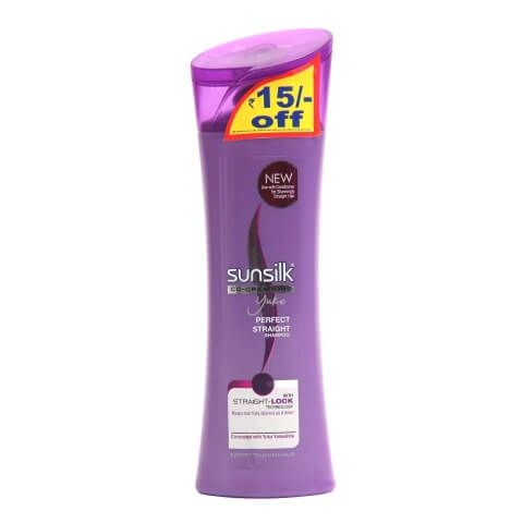 Sunsilk Straight Lock Shampoo, 180 ml 15 Rs Off
