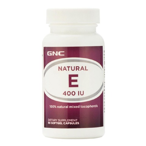 1 - GNC Natural E 400,  90 softgels 