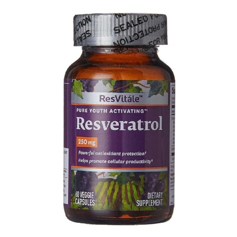1 - GNC ResVitale Resveratrol (125 mg),  60 capsules 