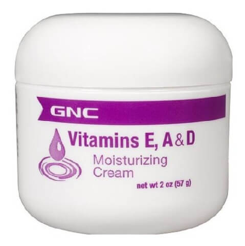 GNC Vitamins E, A & D Moisturizing Cream, 57 g Hexane Free GNC Vitamins E, A & D Moisturizing Cream, 57 g Hexane Free