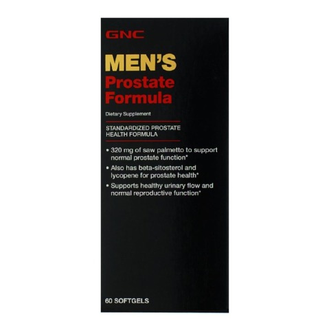 GNC Men's Prostate Health Formula,  60 softgels 