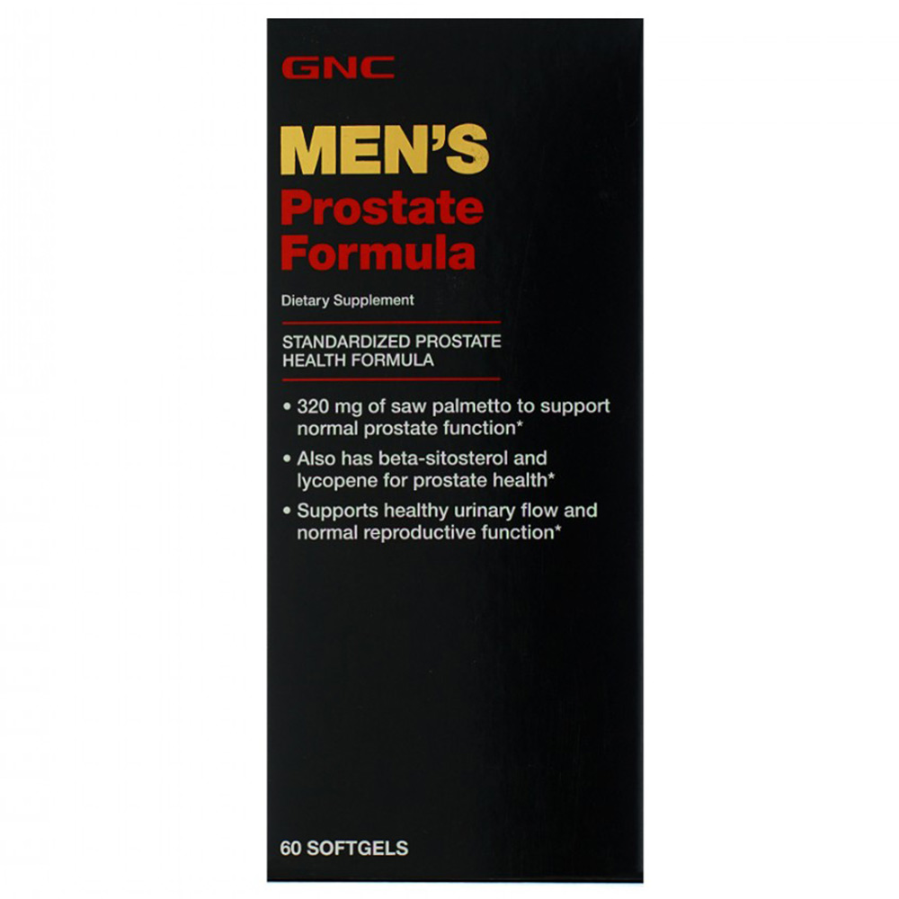 GNC Men's Prostate Health Formula,  60 softgels 