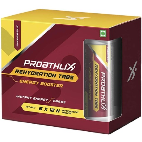 5 - Proathlix Instant Energy Rehydration (Pack of 6), 12 tablet(s) Pineapple
