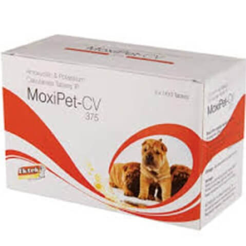 ALL 4 PETS Moxipet-CV,  375 mg  50 tab 