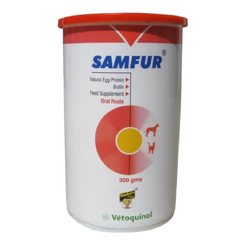 Vetoquinol Samfur Powder Oral Route Feed Supplement,  Dog  300 Gm 