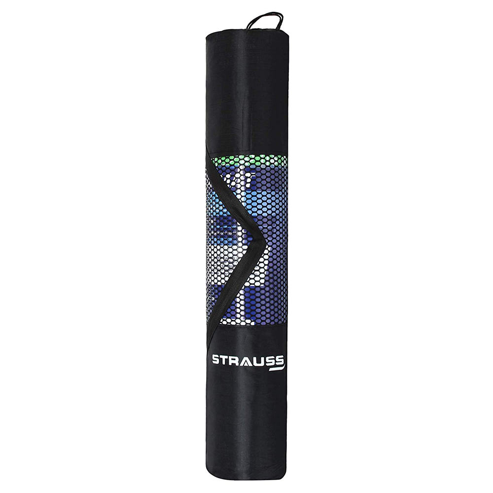 1 - Strauss Meditation Designer Yoga Mat,  Green  5 mm 