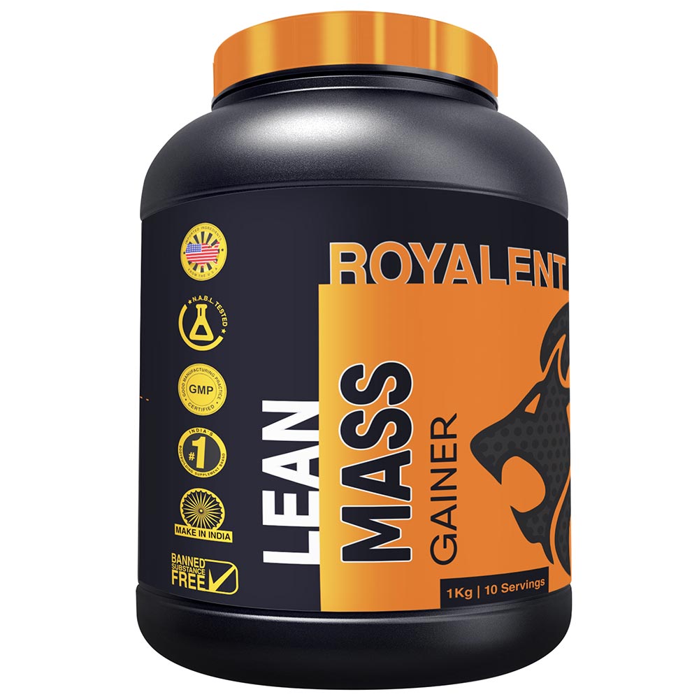 1 - Royalent Lean Mass Gainer,  2.2 lb  Coffee 